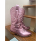 Stilvolle weiße Cowboystiefel für Damen, halbhohe Stiefel mit bestickten Details für lässige und Western-Outfits