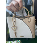 borsa da donna blu navy e rosa con ciondolo a forma di cuore – elegante borsa a tracolla e tote in similpelle per l'uso quotidiano
