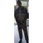 Homme Graphique Impression de chaînes 2 pièces Ensembles de sweat-shirts 3D Survêtement Sweats à capuche manche longue Pantalon long À capuche Streetwear Vêtements de sport Basique Sport & Loisir