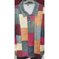 Per uomo Plaid Magliette Polo a Nido d'Ape Maglia da golf Manica Corta Magliette polo Camicie con Colletto Vintage Casual Abbigliamento da vacanza Abbigliamento Formale Abbigliamento da festa Stampa