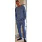 Hombre Tracksuit Sudadera Trajes para correr Negro Blanco Rosa Rojo Azul Piscina Cuello Barco Color sólido Deporte Ropa deportiva Casual Ropa Sudaderas con capucha Sudaderas Manga Larga