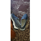 mocassini slip-on casual da uomo in rete traspirante bianca e nera per il comfort quotidiano