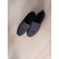 męskie półbuty typu slip-on – oddychające płócienne mokasyny z antypoślizgową podeszwą do codziennego chodzenia i podróżowania