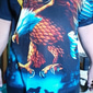 Homme Animal Aigle T-shirt Manche Courte T-shirt Impression 3D Col ras du cou Chemise Sports Mode Vêtements de sport Occasionnel Quotidien Extérieur Bleu Jaune Bleu Poudré Été Printemps Vêtement Tenue