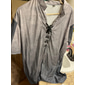 Bărbați Tricou Tricouri Manșon scurt Guler Vară Grafic Bloc Culoare Epocă Modă Designer Cu Șiret Imprimeu Casual Zilnic Sport Negru Albastru piscină Maro Top tricou pentru bărbați