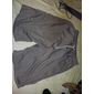 Herr Aktiv Shorts Casual shorts Ficka Snörning Elastisk dragsko-design Ensfärgat Komfort Andningsfunktion Kort Utomhussport Ledigt Dagligen Mode Streetwear Svart Vit Microelastisk