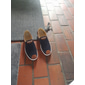męskie półbuty typu slip-on – oddychające płócienne mokasyny z antypoślizgową podeszwą do codziennego chodzenia i podróżowania