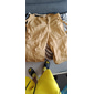 Herr Cargo-shorts caprishorts Capribyxor Vandringsshorts Elastisk midja Flera fickor Med bälte Slät Komfort Andningsfunktion Vadlängd Dagligen Sport Streetwear Stylish Ledig / Sportig Kamouflage