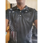 4 juillet 2026, 250e anniversaire Homme Drapeau Américain anciens combattants Polo Chemise de golf Manche Courte Polos Chemises à Col Occasionnel Vêtements de rue Vêtements de vacances Tenues de fête