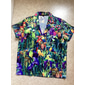 Per uomo Pappagallo Camicia Camicia hawaiana Camicia da campo Manica corta Camicia Collo ripiegabile Hawaiano Originale Informale Esterno Strada Informale Giallo Verde chiaro Rosa Stampa 3D S M L