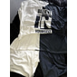 Herren Grafik Buchstabe 2St T-Shirts-Sets Passende Sets Kurzarm Kurze Hosen Rundhalsausschnitt Sport Designer Sportbekleidung Outdoor Straße Täglich Kordelzug Sommer Frühling Schwarz / Weiß Schwarz