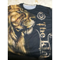 Herr Unisex Tiger Grafiska tryck T-shirt Kortärmad T-shirt 3D-tryck Rund hals Skjorta Sport Ledigt Stor och hög Utomhus Gata Dagligen Svartvit Silver+gyllen Guld + svart Sommar Kläder S M L XL XXL