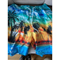 Homme Cocotier Surf Boardshort short de bain Short de bain Taille médiale Hawaïen Bohème Casual du quotidien Vacances Cordon avec doublure en maille Taille elastique Designer Vêtement Tenue