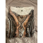 Bărbați Grafic Bloc Culoare Tribal Tricou Manșon scurt Tricou Tipărire 3D Stil Nautic Cămașă Modă Designer Έθνικ În aer liber Zilnic Sport Negru și Roșu Negru Alb Primavara vara Îmbrăcăminte S M L XL