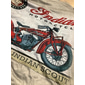 T-shirt graphique vintage de course de moto pour homme événement Velocity Races '63 Davenport Iowa