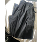 Per uomo Pantaloni cargo Pantaloni Pantaloni estivi Pantaloni da spiaggia A cordoncino Vita elastica Multi tasca Liscio Comfort Traspirante Esterno Giornaliero Per uscire Di tendenza Informale Nero