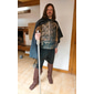 Per uomo Stampe Grafiche Vichingo Felpa con Cappuccio Felpe con cappuccio Felpa Vintage Streetwear Designer Casual Grande e Alto Manica Lunga Con Cappuccio Quotidiano Sportivo Marrone Cachi Grigio