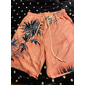 Homens Coqueiro Plantas Tropicais 2pcs Conjuntos de camisas Camisa havaiana Manga Curta Calças curtas Aberto para a Lateral Tropical Moda Havaiana Rua Casual Feriado Imprimir Verão Primavera Amarelo