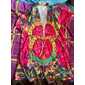 Herren Blumen Stammes 2St Hemden-Sets Sommer Hawaiihemd Kurzarm Kurze Hosen Kubanisches Halsband Tropisch Mode Hawaiianisch Straße Lässig Hawaiianisch Druck Sommer Frühling Weiß Gelb Fuchsie
