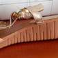 sandali con zeppa da donna con decorazioni in strass – comodi cinturini elastici e dettagli con motivi floreali per un abbigliamento casual estivo