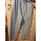 Bărbați Pantaloni de in Pantaloni Pantaloni de plajă Cordon Buzunar Curea elastică Simplu Confort Respirabil Zilnic Stilat Hip Hop Kaki Deschis Negru Micro-elastic