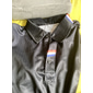 Herr Randig Pikétröjor med dragkedja Golftröja Kortärmad Polotröjor Skjortor med krage Business Casual Arbetskläder Högtidskläder Festivalkläder 3D-utskrift Quarter Zip Polo Svart Vit Blå