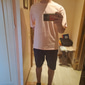Homme Couleur Unie T-shirt de Gym Chemise d'entraînement T-shirt de course Été Printemps Manche Courte Occasionnel Athlétique Coton Séchage Rapide Doux Évacuation de l'Humidité Respirant Entraînement