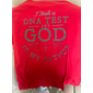 Tricou grafic pentru bărbați 'Am făcut un test ADN și Dumnezeu este Tatăl Meu' Credință creștină mânecă scurtă