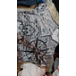 Per uomo Plus Size POLO Grande e alto Stampe astratte Collo ripiegabile Stampa Manica corta Primavera estate Sportivo Di tendenza Streetwear Originale Esterno Strada Top