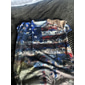 4 juillet 2026 250e jour du souvenir T-shirt à manches courtes Crew Neck graphique patriote abîmé homme imprimé 3D drapeau américain drapeau national vétéran
