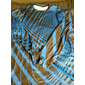 Herr 3D Print Grafiska tryck T-shirt Långärmad T-shirt 3D-tryck Rund hals Skjorta Sport Designer Grundläggande Dagligen Utomhus Gata Blå A B Vår & Höst Kläder S M L XL XXL 3XL 4XL