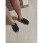 męskie półbuty typu slip-on – oddychające płócienne mokasyny z antypoślizgową podeszwą do codziennego chodzenia i podróżowania