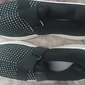 Femmes Basket Slip-Ons Chaussures Blanches Grande Taille Chaussures Flyknit Extérieur Quotidien Talon plat Bout Rond Sportif Occasionnel Minimalisme Course Tissage Volant Mocassin Bleu Ciel Noir