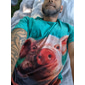 Den veteránů Pánské patriotické veterán grafický 3D potisk kohout tričko distressed tričko tričko s krátkým rukávem crew neck tričko vintage streetwear pohodlné běžné sporty každodenní nošení 1 2 3