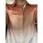 Per uomo Camicia Camicia Estiva Abbigliamento da spiaggia Camicia casual Camicia con Bottoni Camicie sbottonate Rosa Blu marino Blu Arancione Verde Manica Corta Sfumatura Bavero Vacanza Casuale