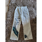 Homme Pantalons Pantalon d'été Pantalons de Plage Cordon de serrage Avec Poches Taille Élastique Plume Léger Extérieur Longueur complète Occasionnel Quotidien Occasionnel Pantalons Blanche bleu marine