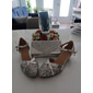 scarpe da ballo da donna con glitter argento - tacchi da ballo latino con cinturino alla caviglia per salsa, tango e performance