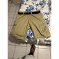 Homme Short Cargo Bermuda Short de travail Shorts de Randonnée Cordon de jambe Multi poche 6 poches Plein Longueur genou Sport extérieur Sortie Vêtement de rue Classique Noir Rouge