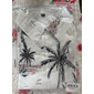 Homme Cocotier Plantes tropicales Chemise Chemise hawaïenne Chemise Aloha Manche Courte Chemise Col rabattu Mode Hawaïen Design Extérieur Plein Air Casual Noir Noir + blanc Blanche Print S M L