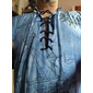 Bărbați Tricou Grafic Harta lumii Guler de stand Îmbrăcăminte Tipărire 3D Zilnic Sport Manșon scurt Cu Șiret Imprimeu Modă Designer Stilat Epocă