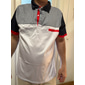 Herren Polo mit Knopfleiste Baumwoll-Poloshirt Lässig Ferien Revers Kurzarm Mode Basic Farbblock Klassisch Sommer Normale Passform Weiß Gelb Burgunderrot Dunkelmarine Blau Polo mit Knopfleiste