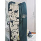 Homens Estampas Abstratas Calças Calça casual Calça verão Cintura Média Vintage Estilo Clássico Casual Diário Feriado Com Cordão Cintura elástica Impressão 3D Primavera Verão Impressão 3D Azul Verde