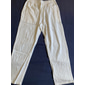 Herren Leinenhosen Hose Strandhose Kordelzug Tasche Elastischer Bund Einfach Komfort Atmungsaktiv Täglich Stilvoll HipHop Hellkaki Schwarz Mikroelastisch