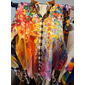 Per uomo Floreale Camicia Camicia Aloha Manica Lunga Moda Streetwear Designer All'aperto Casuale Quotidiano Estate Primavera Autunno Collo ripiegato Stampato Nero Bianco Rosso Blu marino Viola chiaro