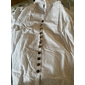 Per uomo Camicia Camicia di lino Camicia Estiva Camicia casual Camicia con Bottoni Semplice Vacanza Crociera Nero Bianco Rosa Blu Manica Lunga Colletto alla coreana Estate Primavera & Autunno