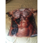 Homme Impressions Graphiques Muscle T-shirt Manche Courte T-shirt Impression 3D Col ras du cou Chemise Sports Designer Occasionnel Extérieur Rue Quotidien Argent Olive verte Rouge Été Vêtement Tenue