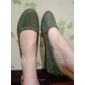 Faltbare schwarze Ballerinas für Damen – leichte bequeme Reiseschuhe mit flexibler Sohle