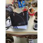 borsa da donna blu navy e rosa con ciondolo a forma di cuore – elegante borsa a tracolla e tote in similpelle per l'uso quotidiano