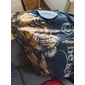 Herr Unisex Tiger Grafiska tryck T-shirt Kortärmad T-shirt 3D-tryck Rund hals Skjorta Sport Ledigt Stor och hög Utomhus Gata Dagligen Svartvit Silver+gyllen Guld + svart Sommar Kläder S M L XL XXL