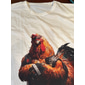 T-shirt humoristique avec imprimés graphiques d'animaux de vétérans et patriotisme pour hommes T-shirt à manches courtes T-shirt en 3D chemise à col rond mignon designer cartoon vacances d'été A B C